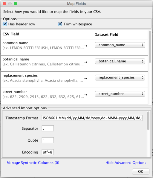 Using Map Fields Dialog — DataSync Historical Documentation 1.7.2 ...